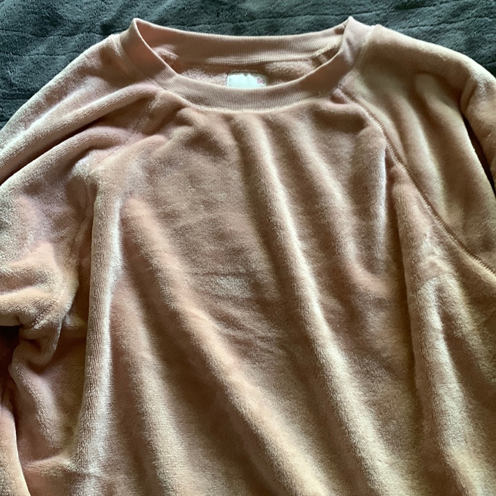 Soft Cozy Pink Crew Neck